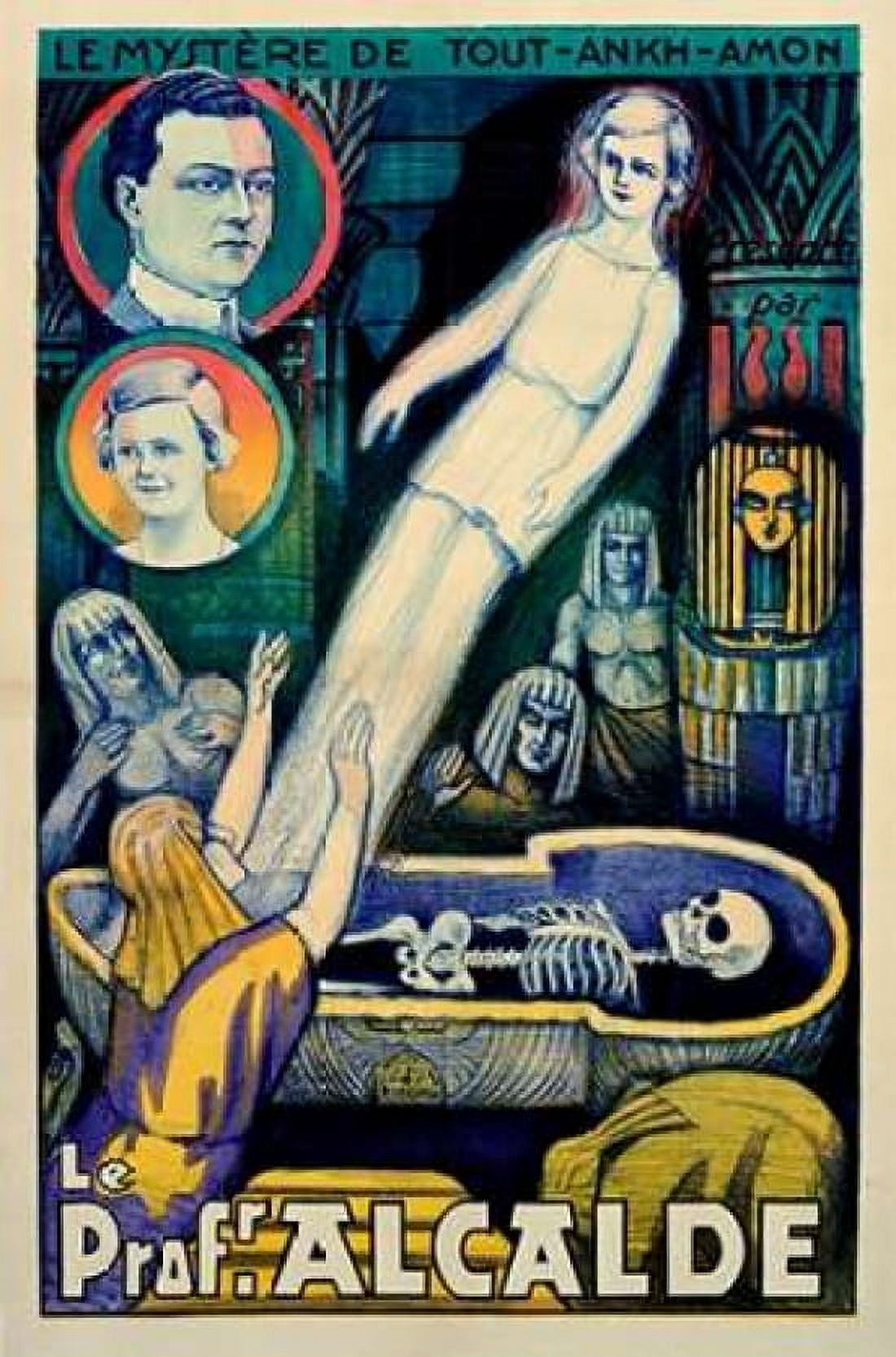 Le Profr Alcalde Le Mystere de Tout-Ankh-Amon Canvas Art - Unknown (12 x 18)