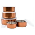 thumbnail image 1 of Le Regalo 10 Piece Copper Storage Bowl Set, 1 of 2