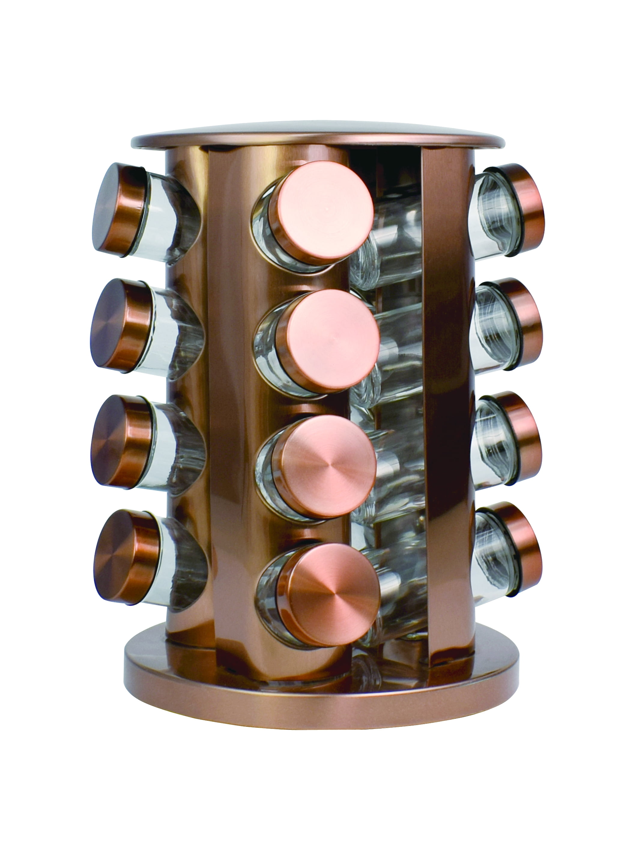 Buy Le Regalo 16 Piece Copper Spice Rack Set at Ubuy Oman