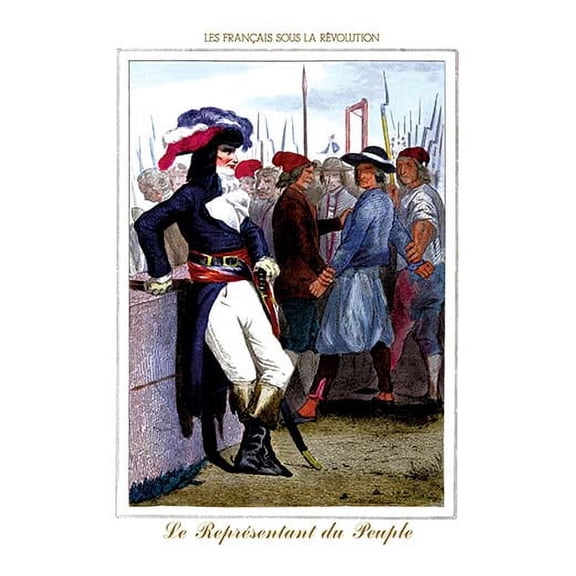 Le Representant du Peuple Fine art canvas print (20" x 30")
