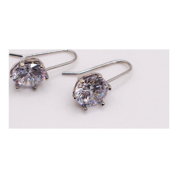 Veylira Eternal Radiance Silver Dipped Earrings