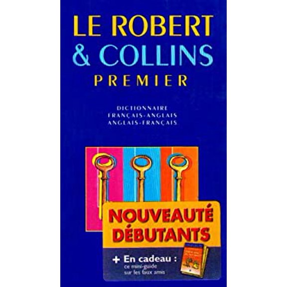 Pre-Owned Le Robert & Collins Premier Dictionnaire Francais-Anglais, Anglais-Francais (French-English/ Eng.-Fr. Dictionary) (French Edition) 9782850366857