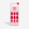thumbnail image 1 of DIGI by Glamnetic Short Almond Artificial Press-on Nails, Le Rouge, 24 Pieces, 1 of 12