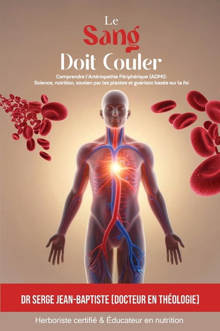 Le Sang Doit Couler: Comprendre l'ArtÃ©riopathie PÃ©riphÃ©rique (AOMI): Science, nutrition, soutien par les plantes et guÃ©r, (Paperback)