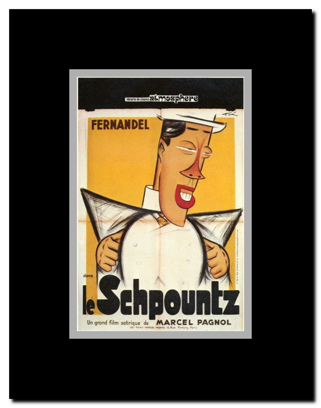 Le Schpountz Framed Movie Poster