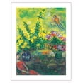 thumbnail image 1 of Le Souvenir - From an Original Color Painting by Marc Chagall c.1974 - Bamboo Fine Art 290gsm Paper (Unframed) 17x22in, 1 of 4