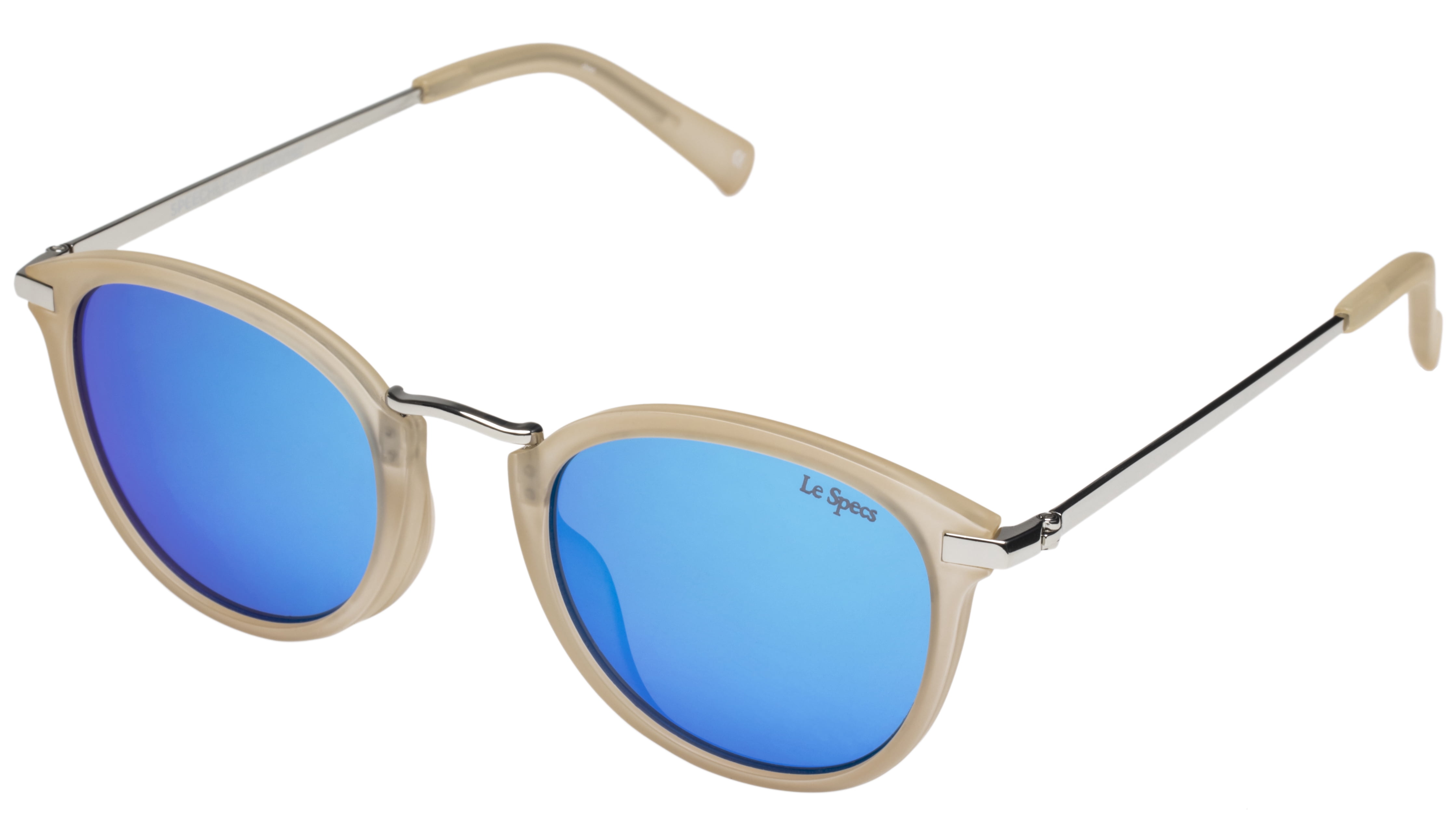 Le Specs Round Sunglasses Amazon.com: Le Specs Bandwagon Sunglasses - Black Rubber  main image 2