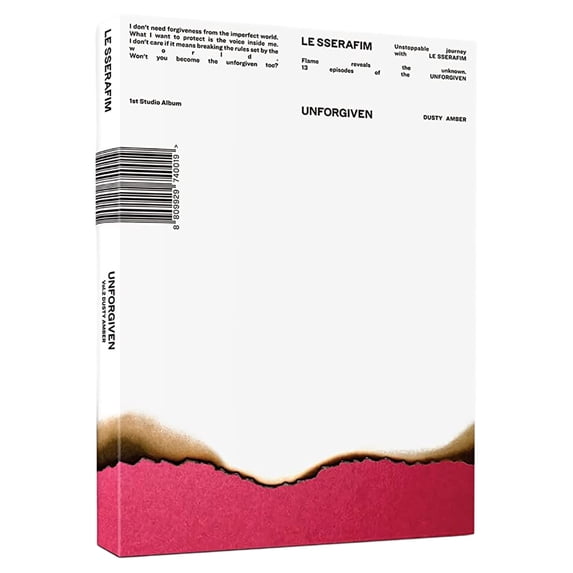 Le Sserafim - 1st Studio Album UNFORGIVEN (DUSTY AMBER) - Music & Performance - CD