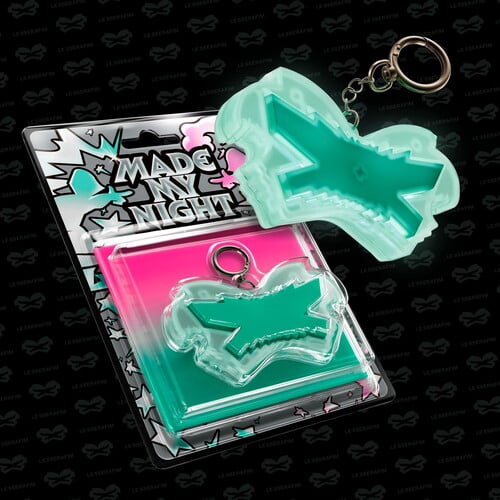 Le Sserafim - 2nd Single Album 'Made My Night' (Glow Clicker Keychain) [Mint ver.] - Music & Performance - CD