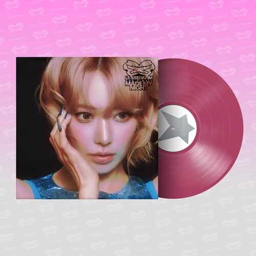 Le Sserafim - 2nd Single Album 'Made My Night' Vinyl [HOT PINK ver.] - Music & Performance