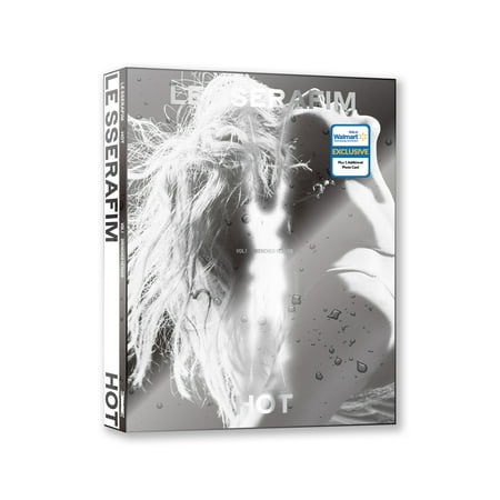 Le Sserafim - 5th Mini Album 'Hot' (DRENCHED VETIVER) (Walmart Exclusive) - CD