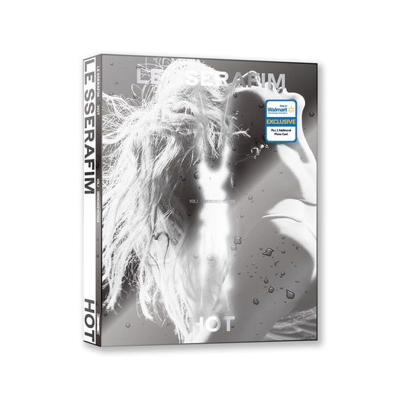 Le Sserafim - 5th Mini Album 'Hot' (DRENCHED VETIVER) (Walmart Exclusive) - CD