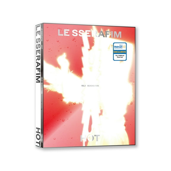 Le Sserafim - 5th Mini Album 'Hot' (BLEACHED AURA) (Walmart Exclusive) - CD