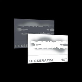 Le Sserafim - Hot - WeVerse Albums Version - Random Cover w/ Photocard (A) and Photocard (B) - Music & Performance - CD