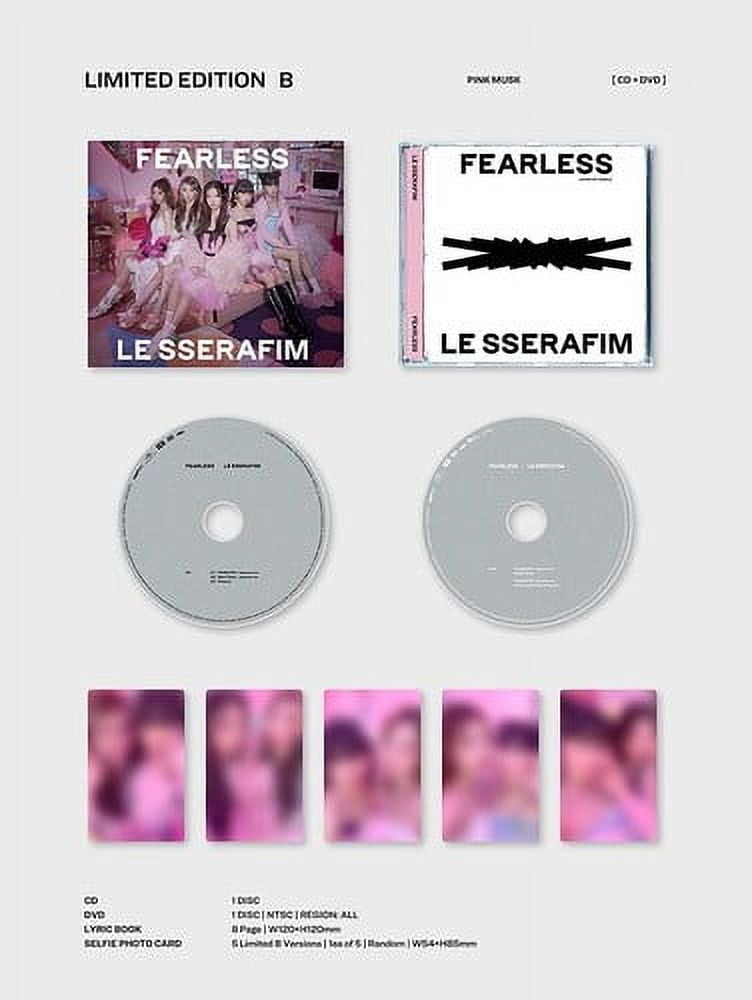 Le Sserafim - LE SSERAFIM - Fearless (Limited Edition B - CD