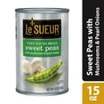 thumbnail image 1 of Le Sueur Very Young Small Sweet Peas with Mushrooms & Pearl Onions 15 oz (Pack of 6), 1 of 5