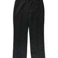 thumbnail image 1 of Le Suit Womens Flat Front Dress Pants, Black, Petite, 18, 1 of 1