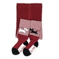 thumbnail image 1 of Le Top Toddler Girls Stripe Pattern Dress Costume Tights 1 Pack, 1 of 4