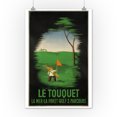 thumbnail image 1 of Le Touquet Vintage Poster (artist: Marton) France c. 1936 (12x18 Art Print, Wall Decor Travel Poster), 1 of 1