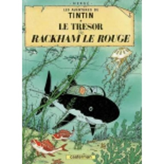 Pre-Owned Le Tresor de Rackham Le Rouge/Red Rackham's Treasure (Hardcover) 2203001119 9782203001114