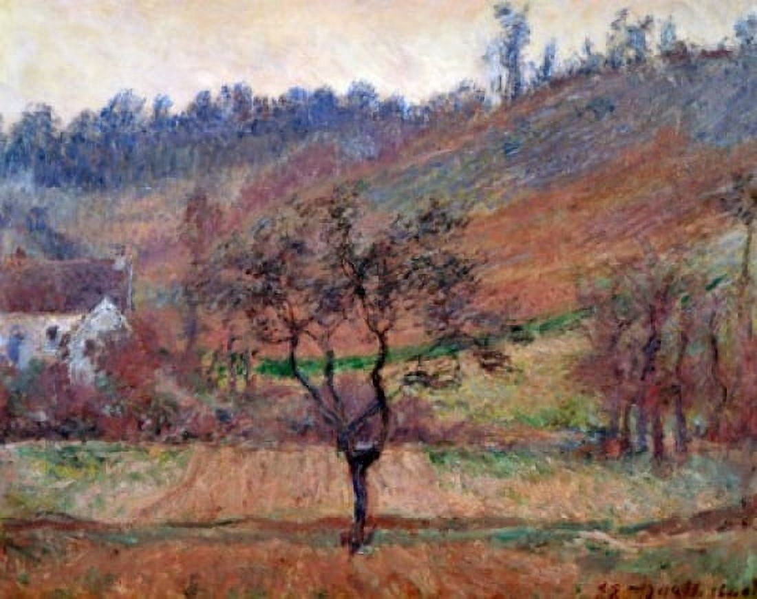 Le Val De Falaise 1885 Claude Monet (1840-1926 French 29 X 365 in) Oil on canvas Private Collection Canvas Art - Claude Monet (18 x 24)