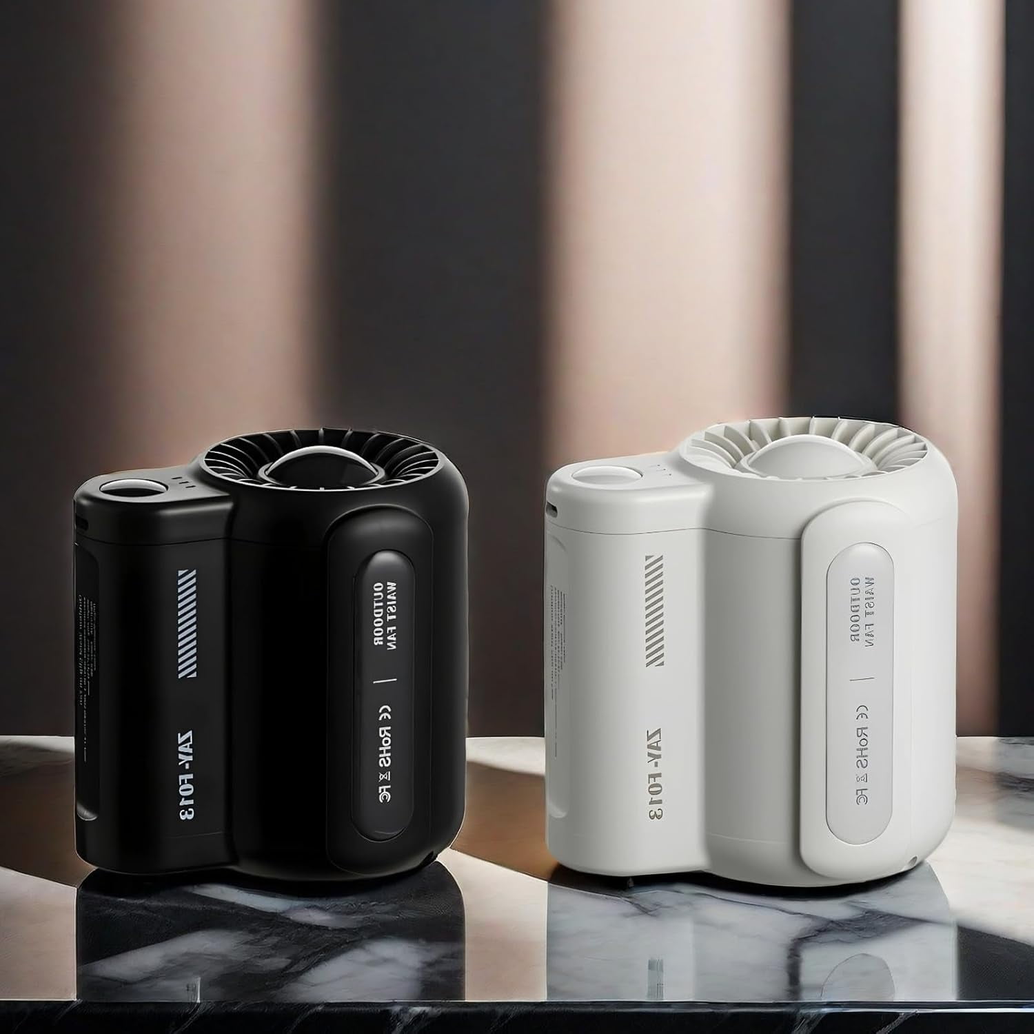 Le Vechtoo 2024 Upgraded Portable Waist Clip Fan for Outdoor Work