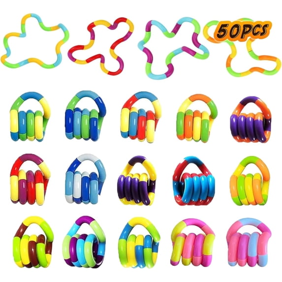 Brain Fidget Le Vechtoo Anti-Anxiety Multicolored Fidget Toys, Brain Imagination ...