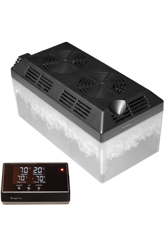 Cigar Electronic iCigar Pro Humidifier System for Wooden Humidor Cabinet