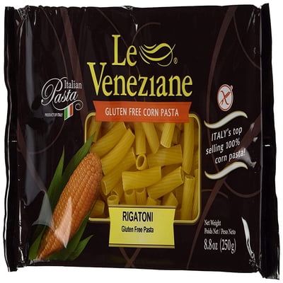Le Veneziane Rigatoni Pasta Gluten Free 8.8 oz Pack of 2