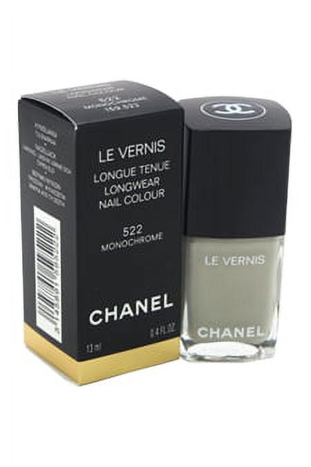 Le Vernis Longwear Nail Colour # 522 Monochrome by Chanel for Women - 0.4  oz Nail Polish 