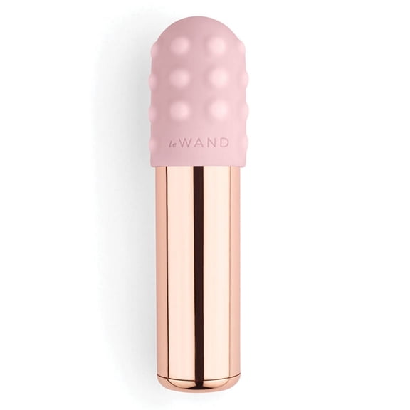Le Wand Blend Rechargeable Double-Motor Silicone Rabbit Vibrator Rose Gold
