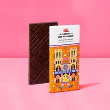 Le chocolat des Francais 80g Chocolate Bars