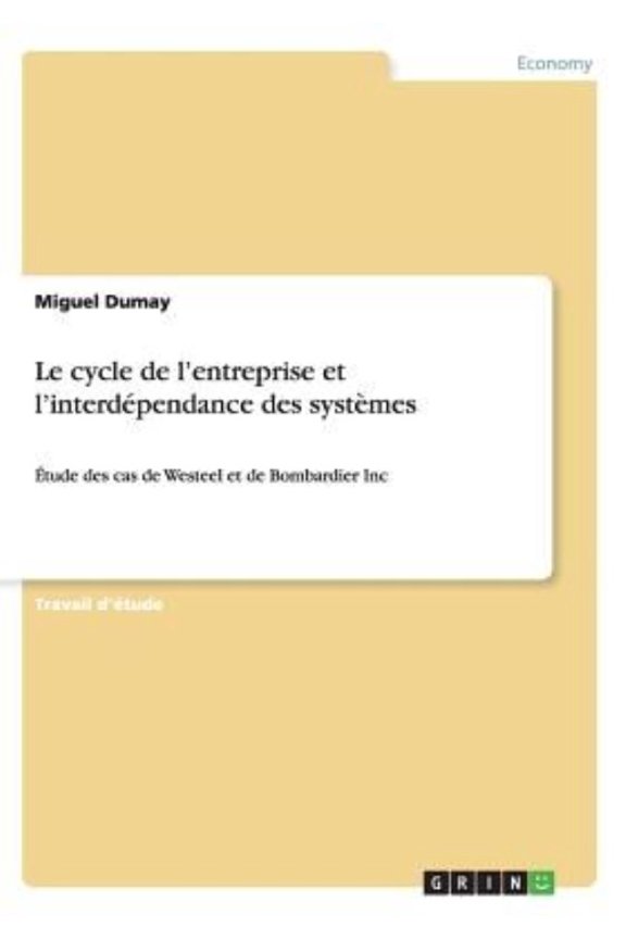 Le Cycle de L'Entreprise Et L'Interdependance Des Systemes