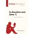 thumbnail image 1 of Le deuxiÃ¨me sexe (tome 1) de Simone de Beauvoir (Analyse de l'oeuvre): RÃ©sumÃ© complet et analyse dÃ©taillÃ©e de l&apo, (Paperback), 1 of 1