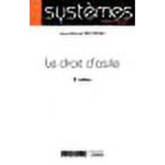Le droit d'asile