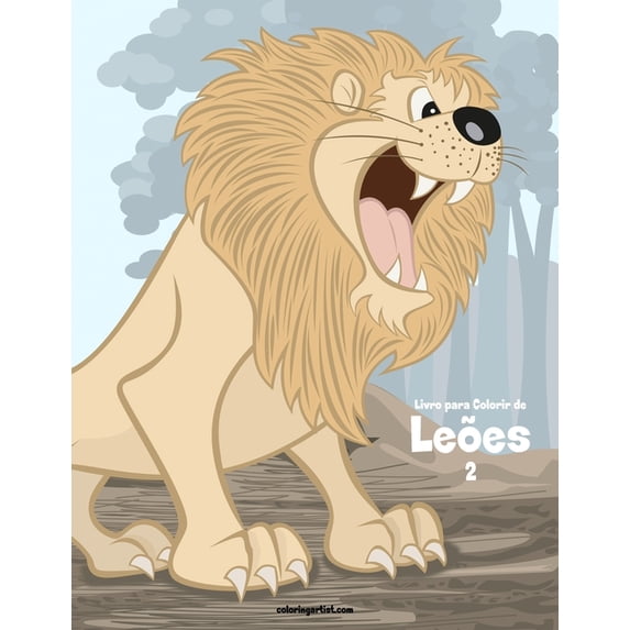 Leões Livro para Colorir de Leões 2, Book 2, (Paperback)