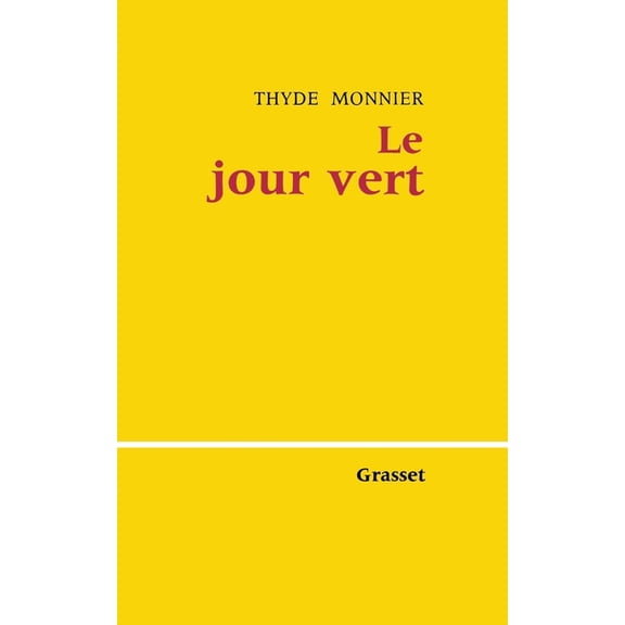 Le jour vert, (Paperback)