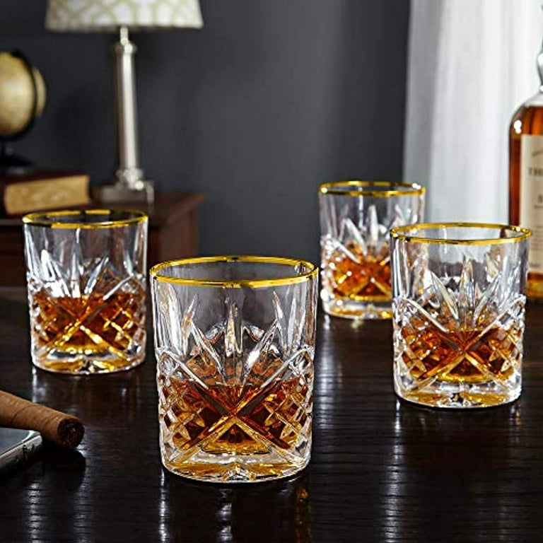 https://i5.walmartimages.com/seo/Le-raze-Posh-Crystal-Whiskey-Glasses-Set-of-4-Old-Fashioned-Glasses-with-Gold-Band-for-Scotch-Bourbon-And-Cocktail-Drinks-DOF-Glassware-Set_a9fa5379-5da2-4f2d-8d84-4198c318034a.a2fee699fccdc35a33a0bdc35cc3d1c9.jpeg?odnHeight=768&odnWidth=768&odnBg=FFFFFF