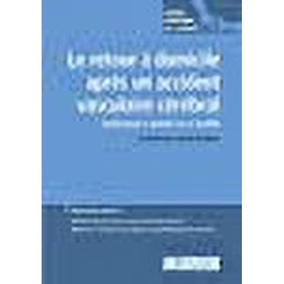 Le retour à domicile après un accident vasculaire cérébral (French Edition)