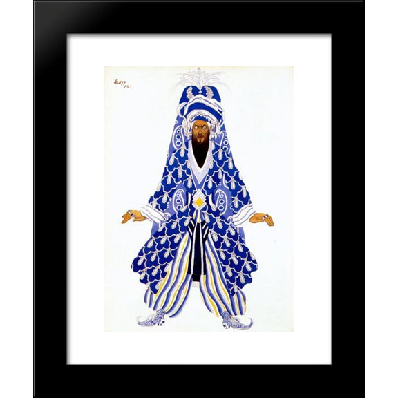Le sultan vindicatif 20x24 Framed Art Print by Leon Bakst
