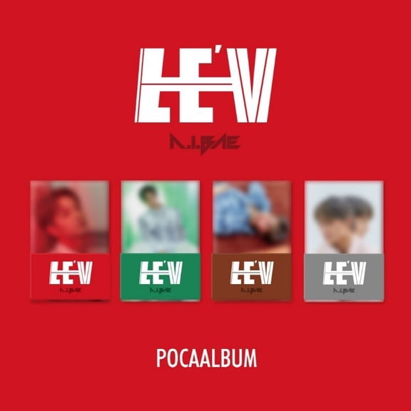 Le'v - A.I.Bae - PocaAlbum - Random Cover - QR Card, 2 Concept Photocards, Selfie Photocard + Sticker - Music & Performance - CD