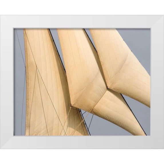 LeBlanc, Frederick J. 32x26 White Modern Wood Framed Museum Art Print Titled - Windward I