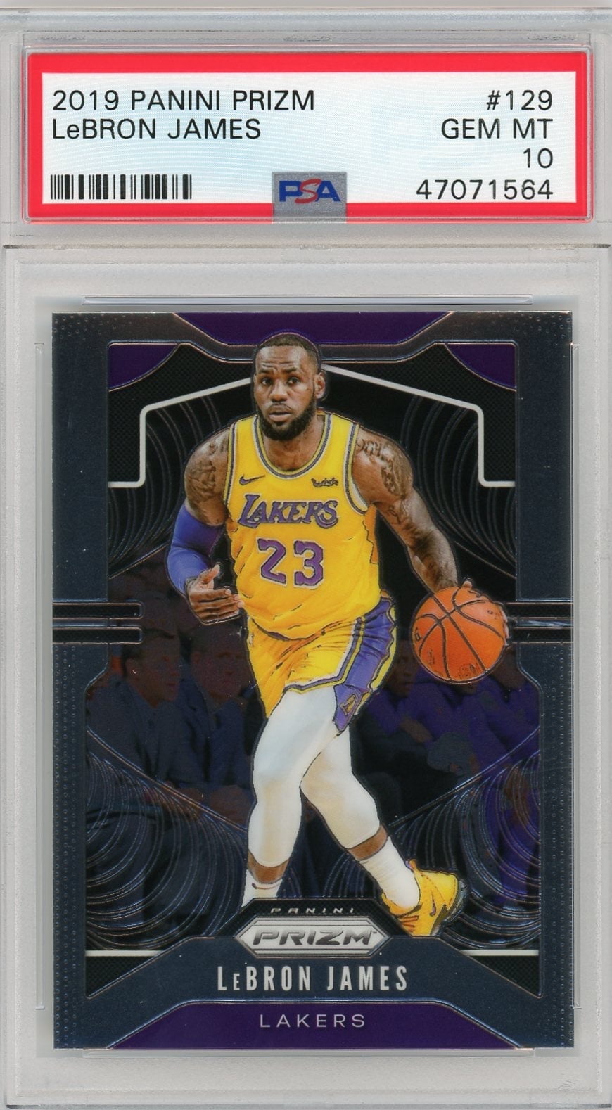 lebron james graded cards 2003 PHENOM Set PGI 10 Rookie Card #3 Lakers LeBron James Cleveland Cavaliers 2016-17