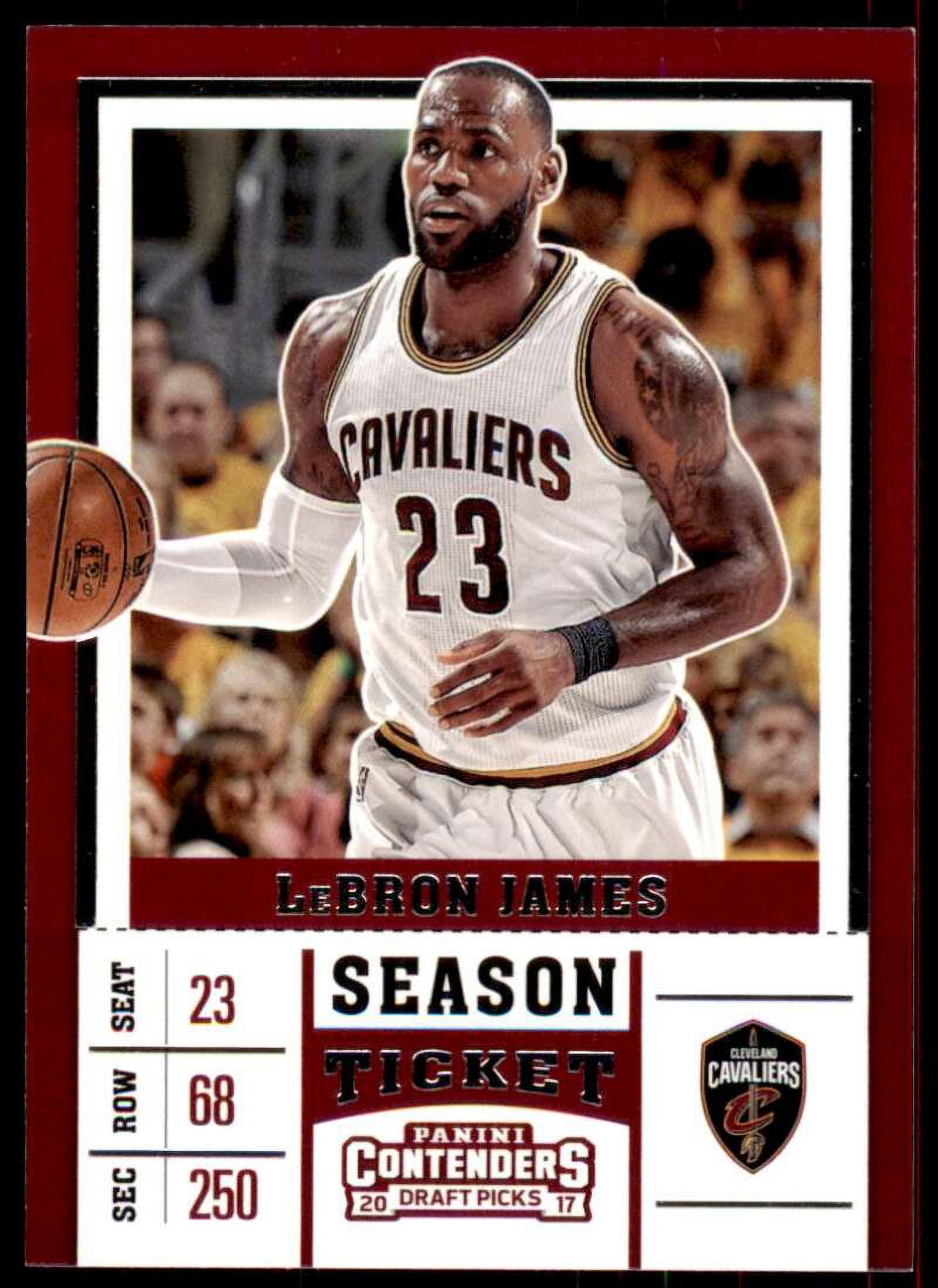 Player Lebron Cavs 27 Lebron James Basketball Cards 2017-18