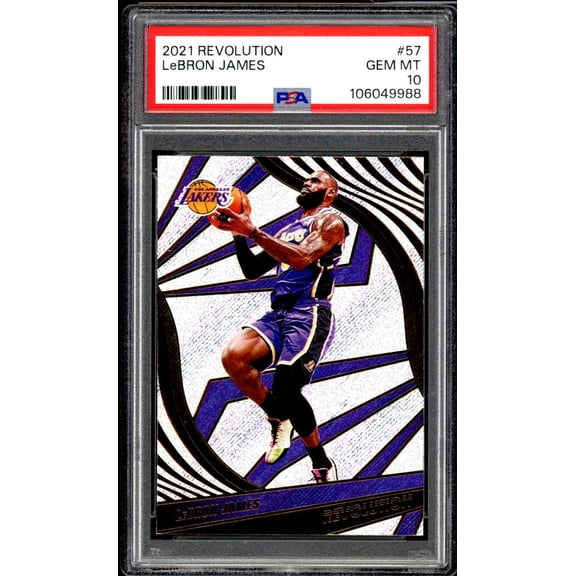 LeBron James Card 2021-22 Revolution #57 PSA 10