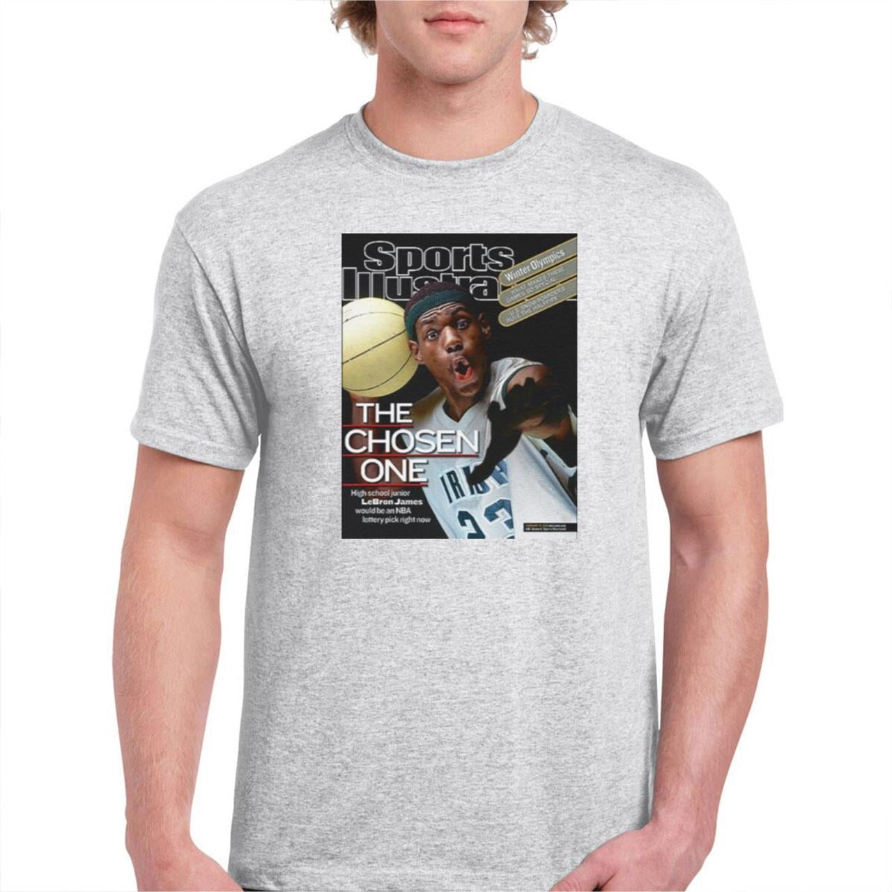 LeBron James Chosen One Sports Illustrated Cover Tee Shirt