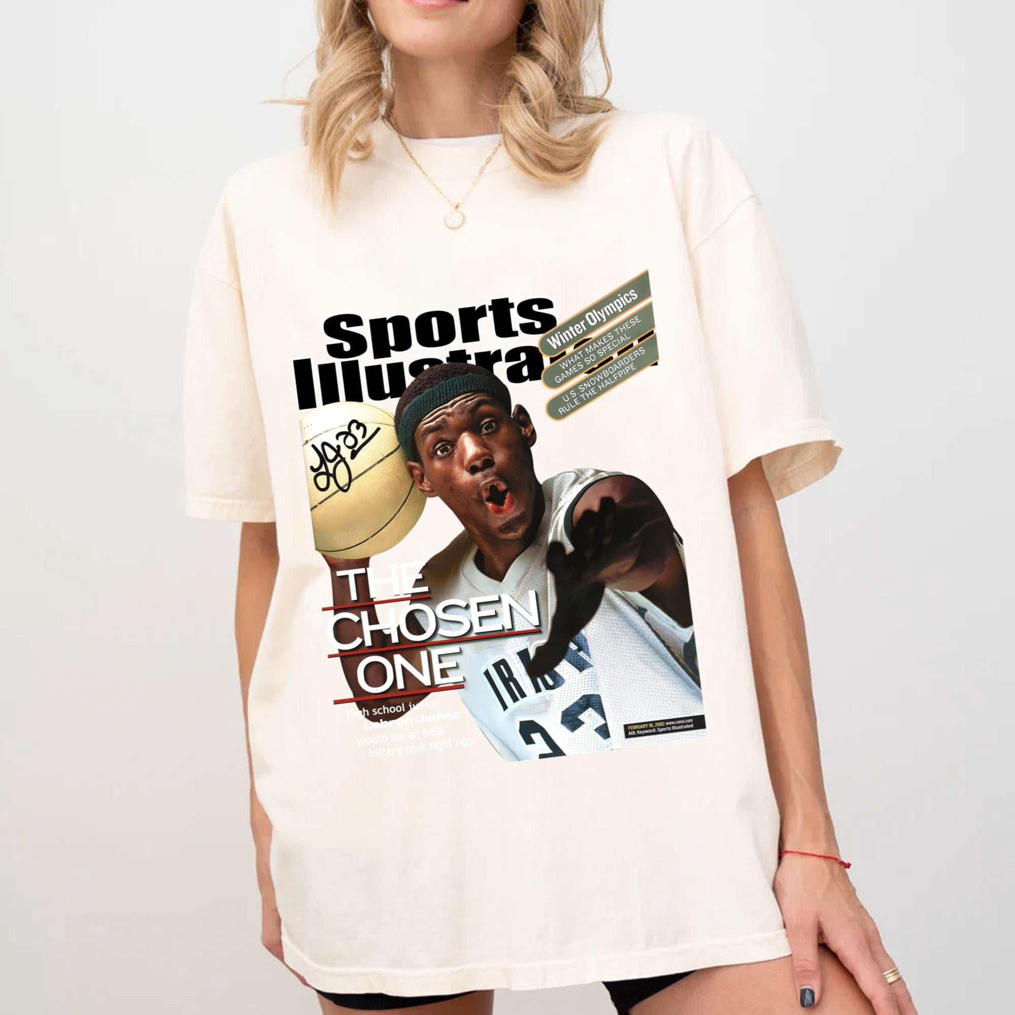LeBron James Chosen One Sports Illustrated Cover Tee Shirt