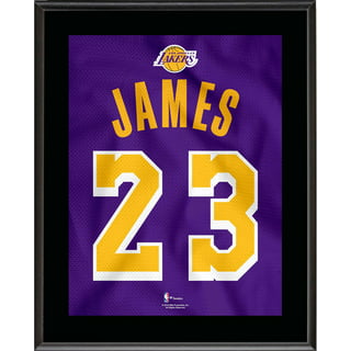 Fanatics Women's LeBron James Gold Los Angeles Lakers Logo