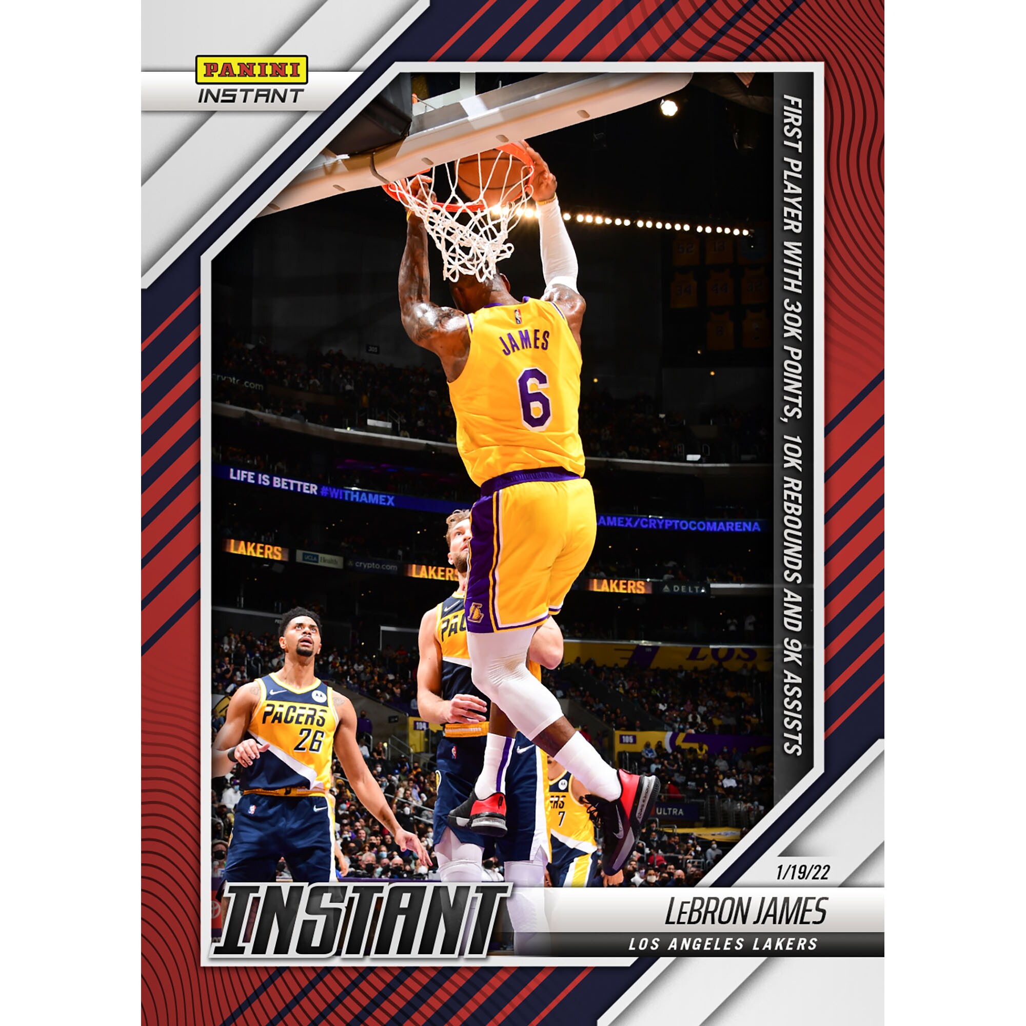 LeBron James Los Angeles Lakers Fanatics Exclusive Parallel Panini