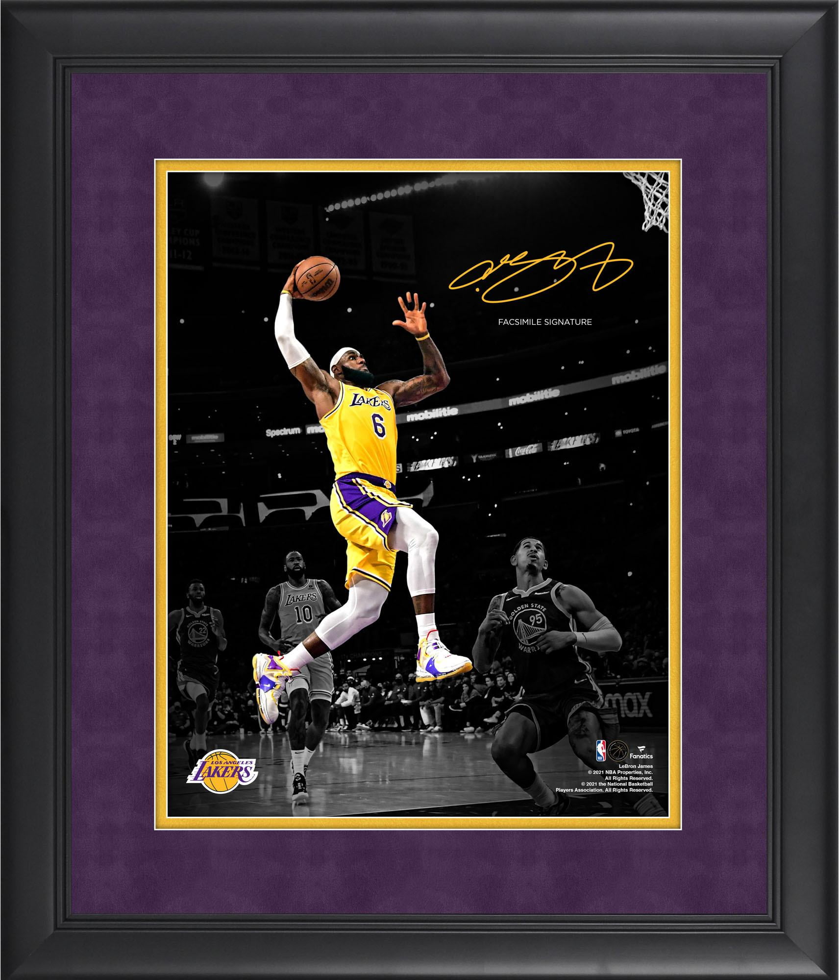 LeBron James Los Angeles Lakers Framed 11
